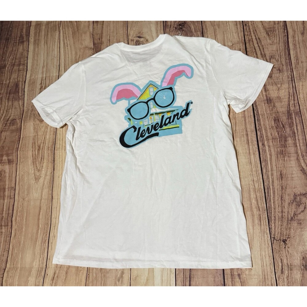 A Christmas Story House Museum Cleveland OH Ralphie Bunny Graphic T Shirt XL HTF
